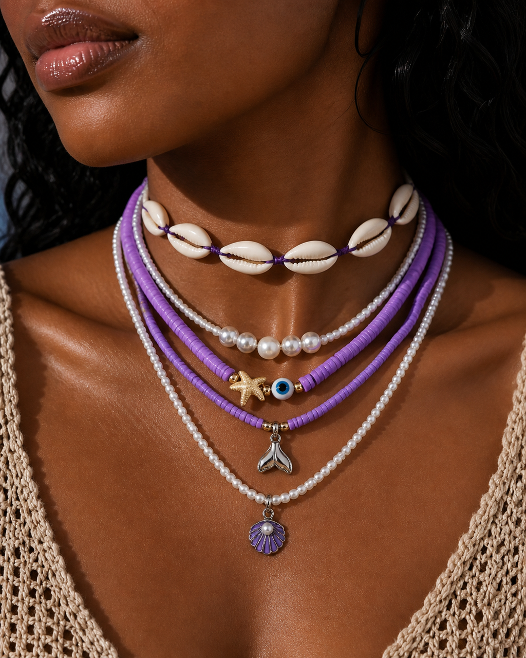 Shoreline Dream Stack Necklace