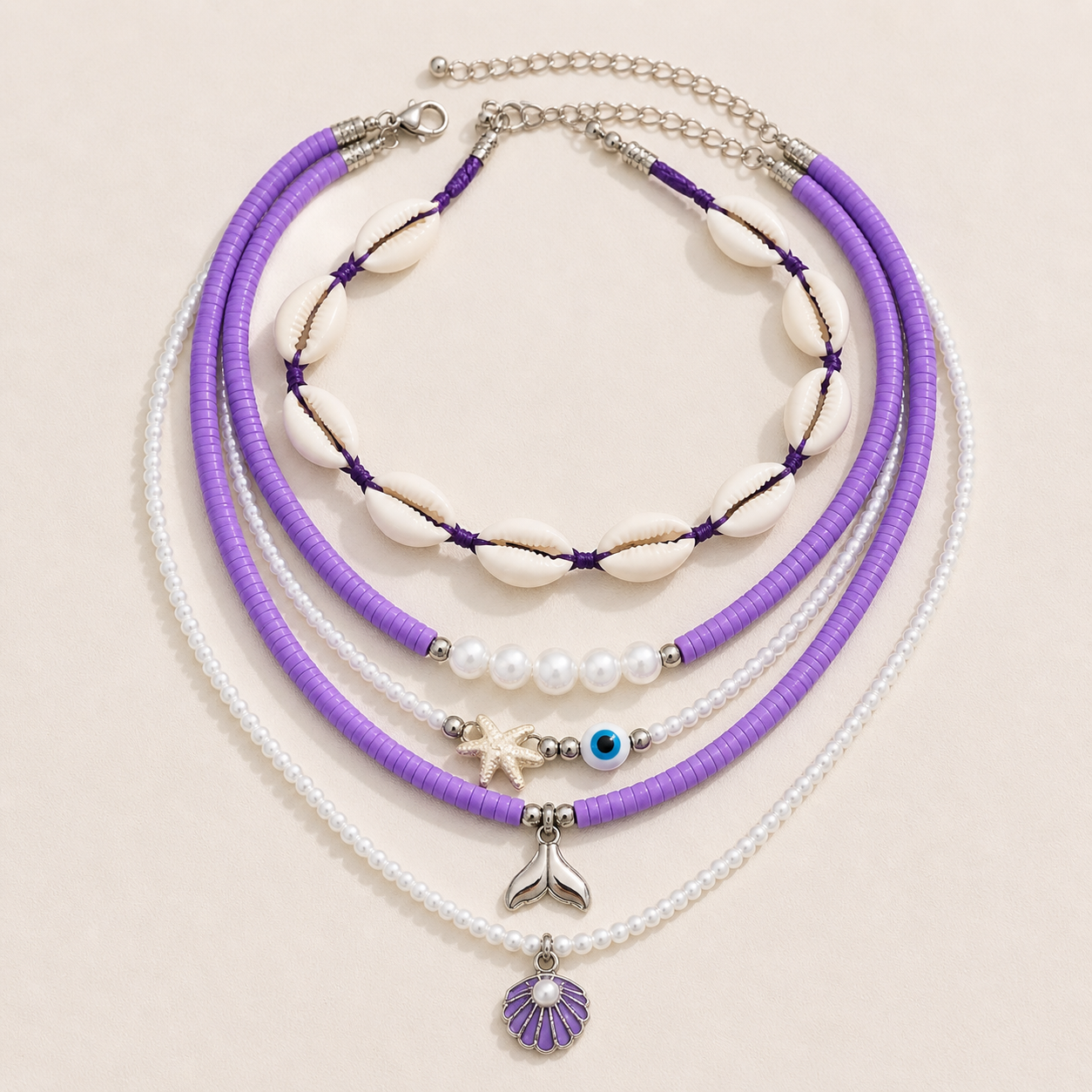 Shoreline Dream Stack Necklace