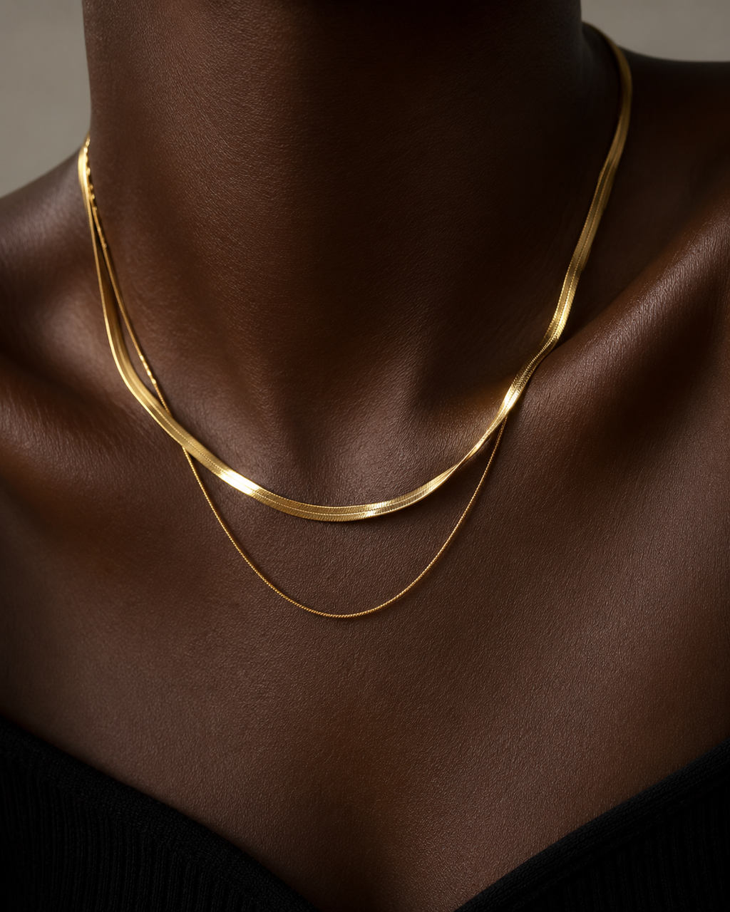 The Dual Glow Layered Necklace