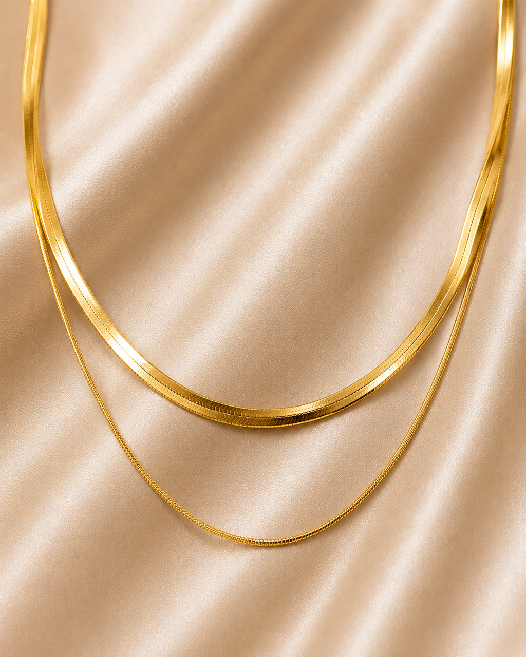 The Dual Glow Layered Necklace