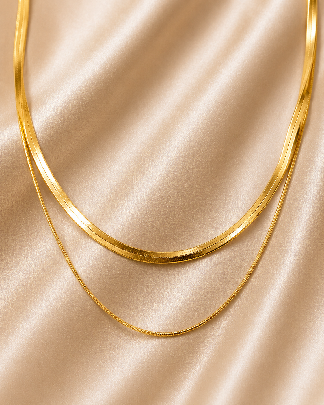 The Dual Glow Layered Necklace