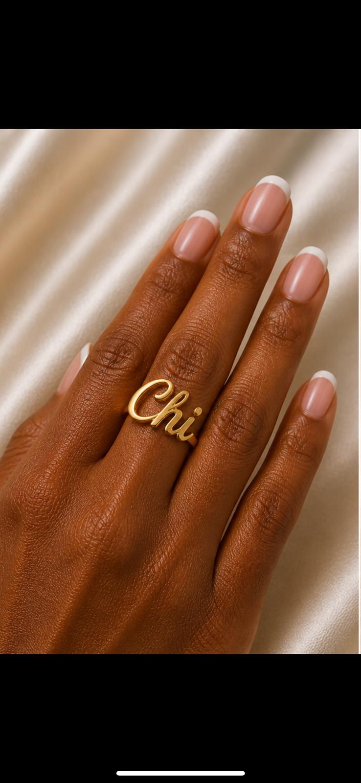 The Luxe Boss Chi Ring
