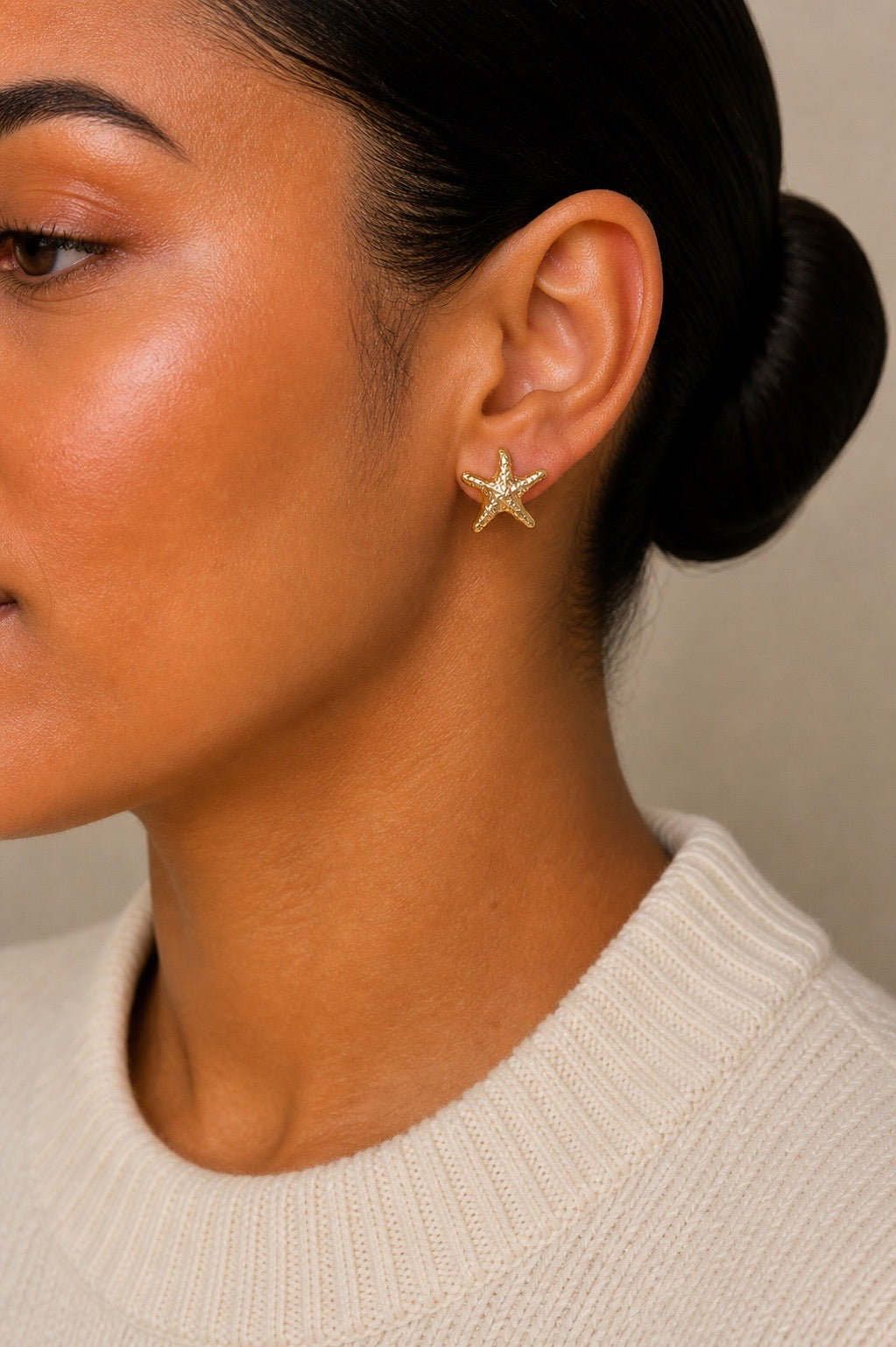 Starfish Glow Studs
