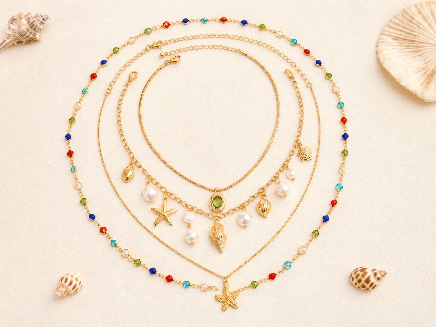 Island Luxe Ocean Glow Stack